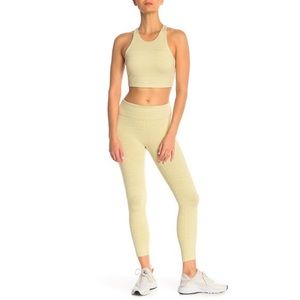 Yellow TechSweat. Buttery soft leggings